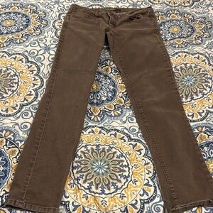 Prana Dark Brown Denim Pants
